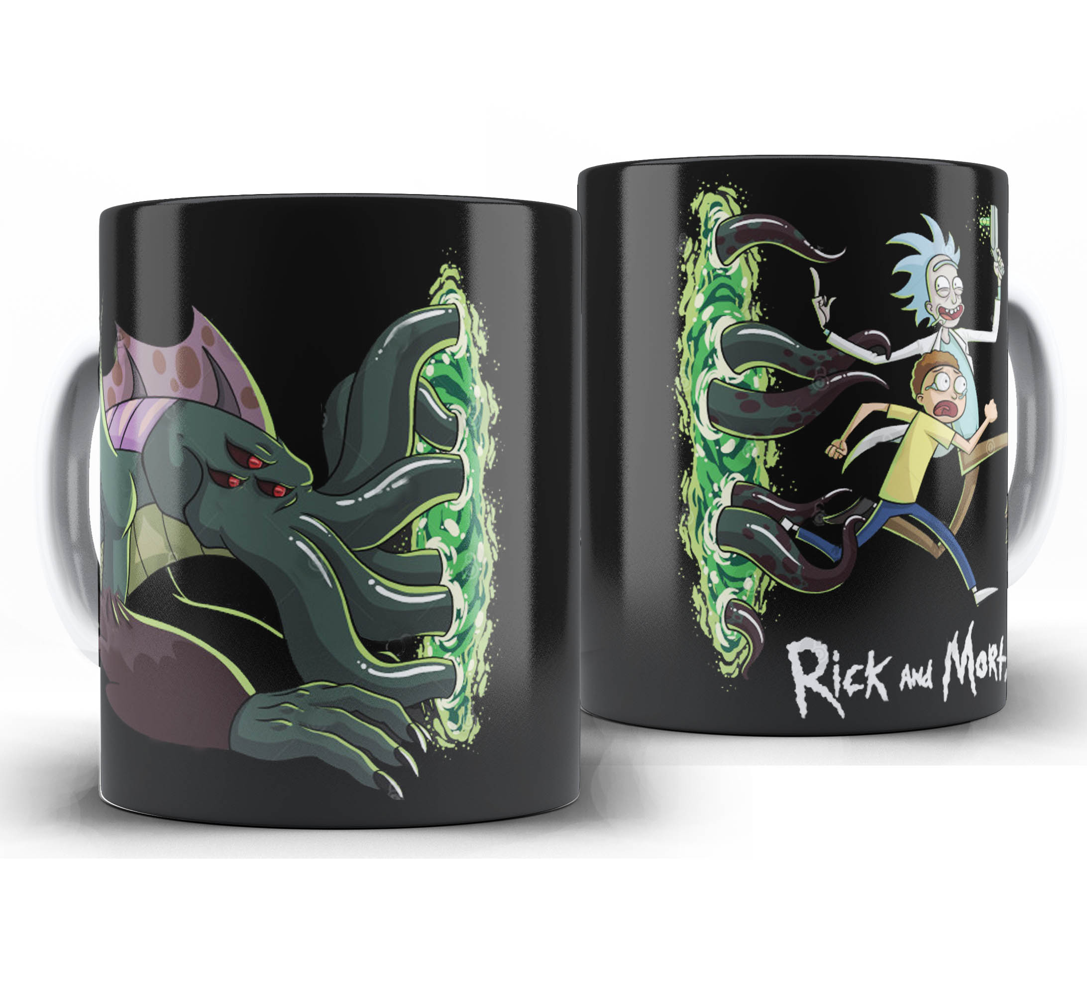 Caneca Desenho - Rick And Morty A8
